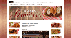 Desktop Screenshot of originaldimitris.net